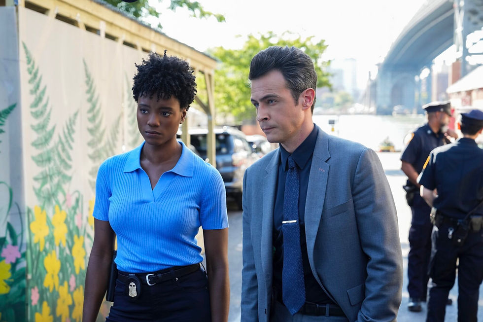 “Flopped Cop” – When a wealthy accountant is gunned down for secretly testifying against a notorious drug lord, the team’s investigation leads Tiffany to ask for help from a friend who was formerly with the NYPD and is related to the dangerous crime boss, on the CBS Original series FBI, Tuesday, Oct. 18 (8:00-9:00 PM, ET/PT) on the CBS Television Network, and available to stream live and on demand on Paramount+. Pictured (L-R): Katherine Renee Turner as Special Agent Tiffany Wallace and Zeeko Zaki as Special Agent Omar Adom ‘OA’ Zidan. Photo: Bennett Raglin/CBS ©2022 CBS Broadcasting, Inc. All Rights Reserved.