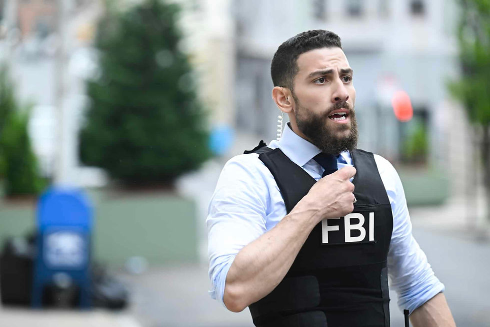 “Prodigal Son” – As the team investigates a deadly robbery that garnered a cache of automatic weapons for the killers, they discover one of the culprits is a classmate of Jubal’s son, who is reluctant to cooperate with the case, on the CBS Original series FBI, Tuesday, Oct. 4 (8:00-9:00 PM, ET/PT) on the CBS Television Network, and available to stream live and on demand on Paramount+. Pictured: Zeeko Zaki as Special Agent Omar Adom ‘OA’ Zidan. Photo: David M. Russell/CBS ©2022 CBS Broadcasting, Inc. All Rights Reserved