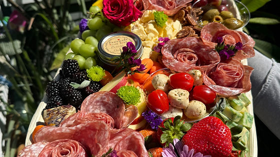 Fruit, Veggies, Cheese & Meats