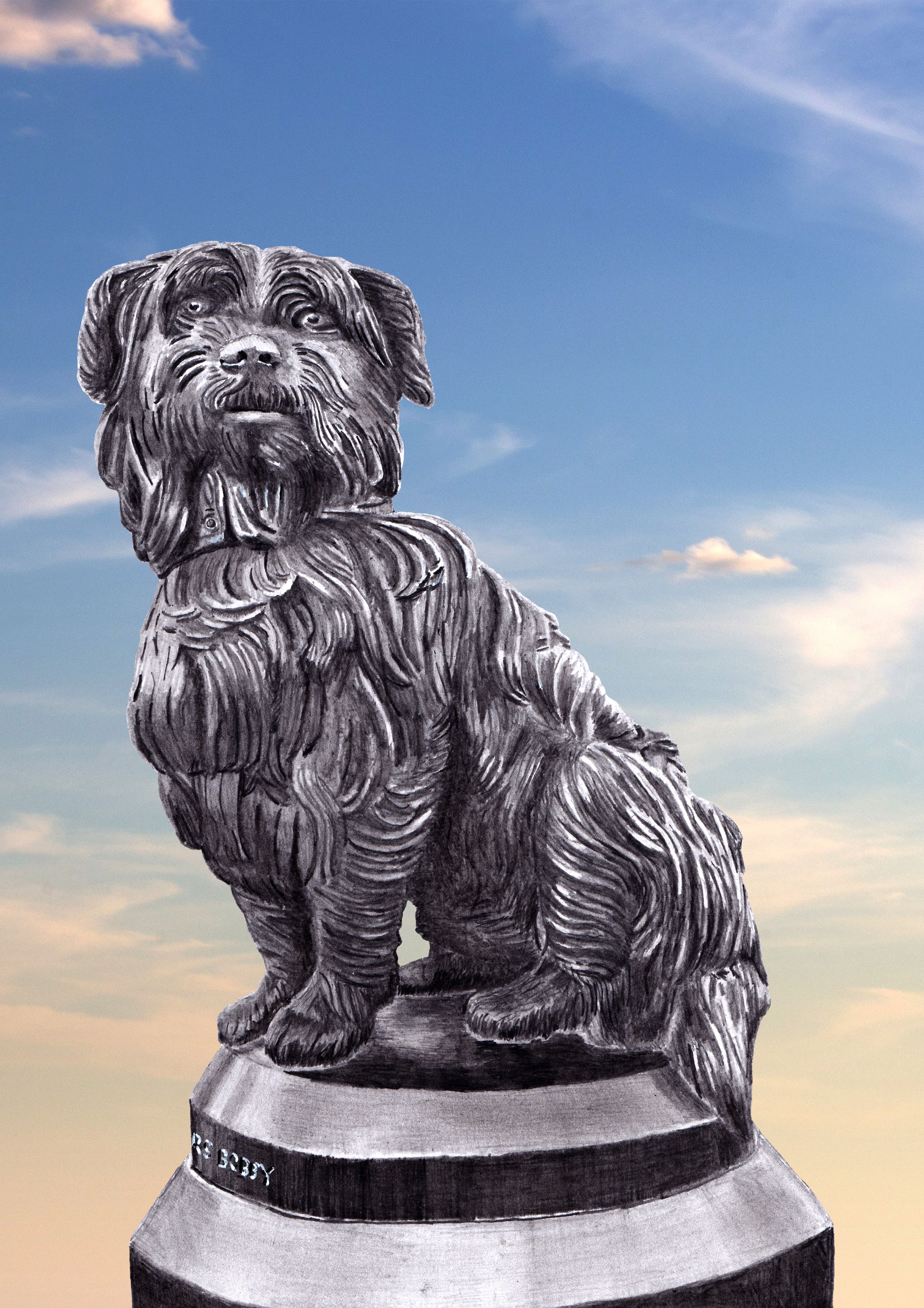 Greyfriars Bobby Print, Edinburgh