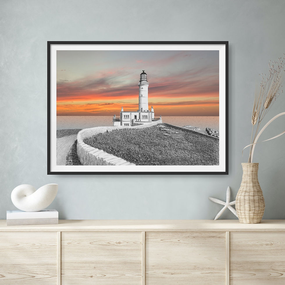 Thumbnail: Corsewall Lighthouse