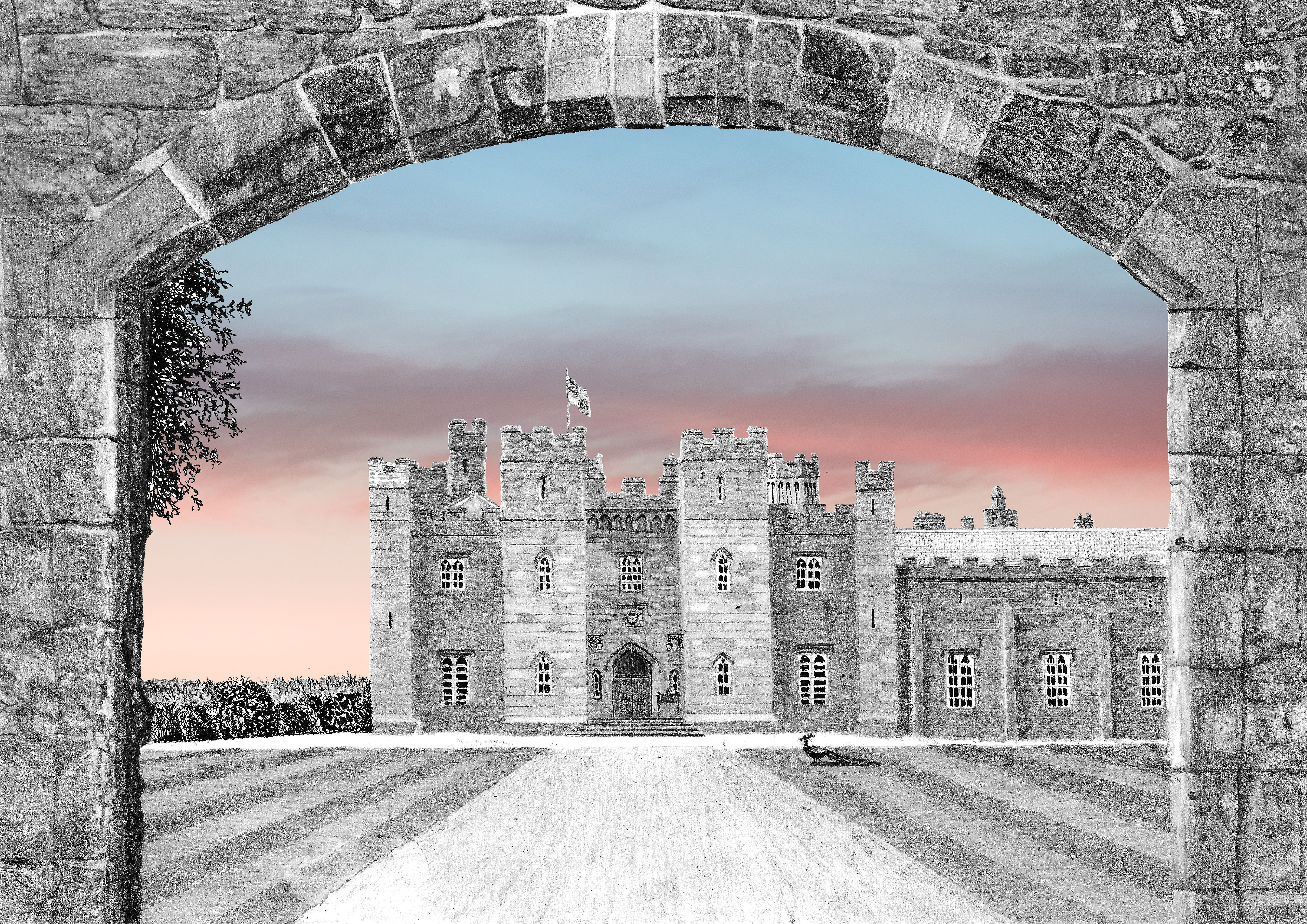 Scone Palace Print