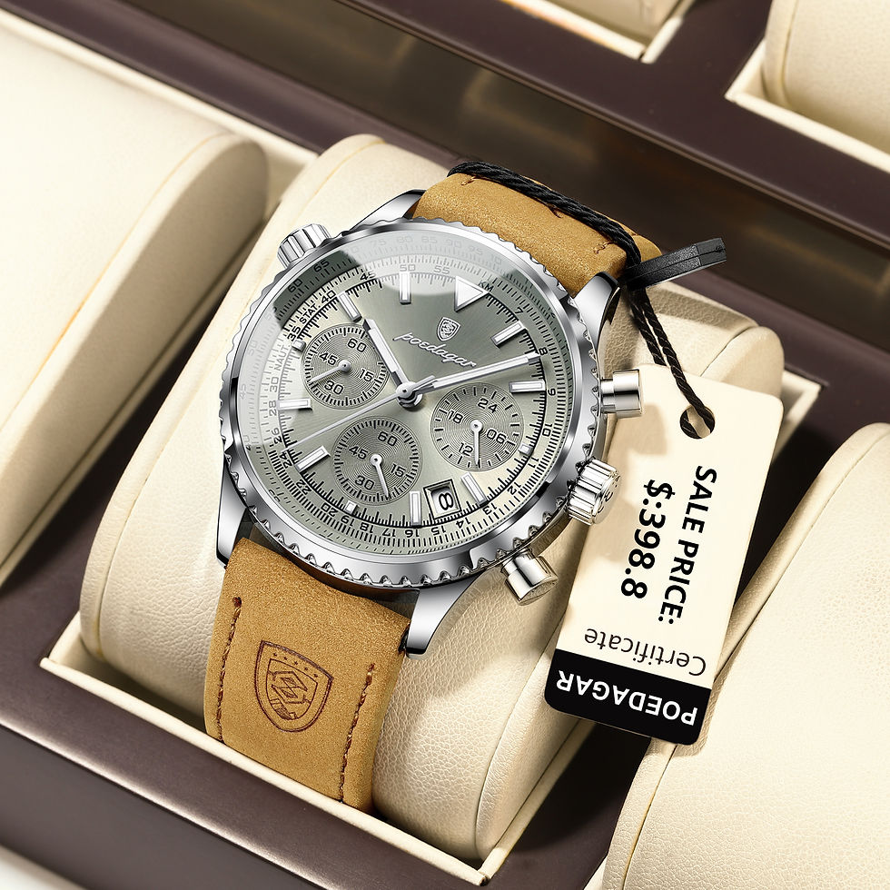 Thumbnail: Windsor Leather Chronograph