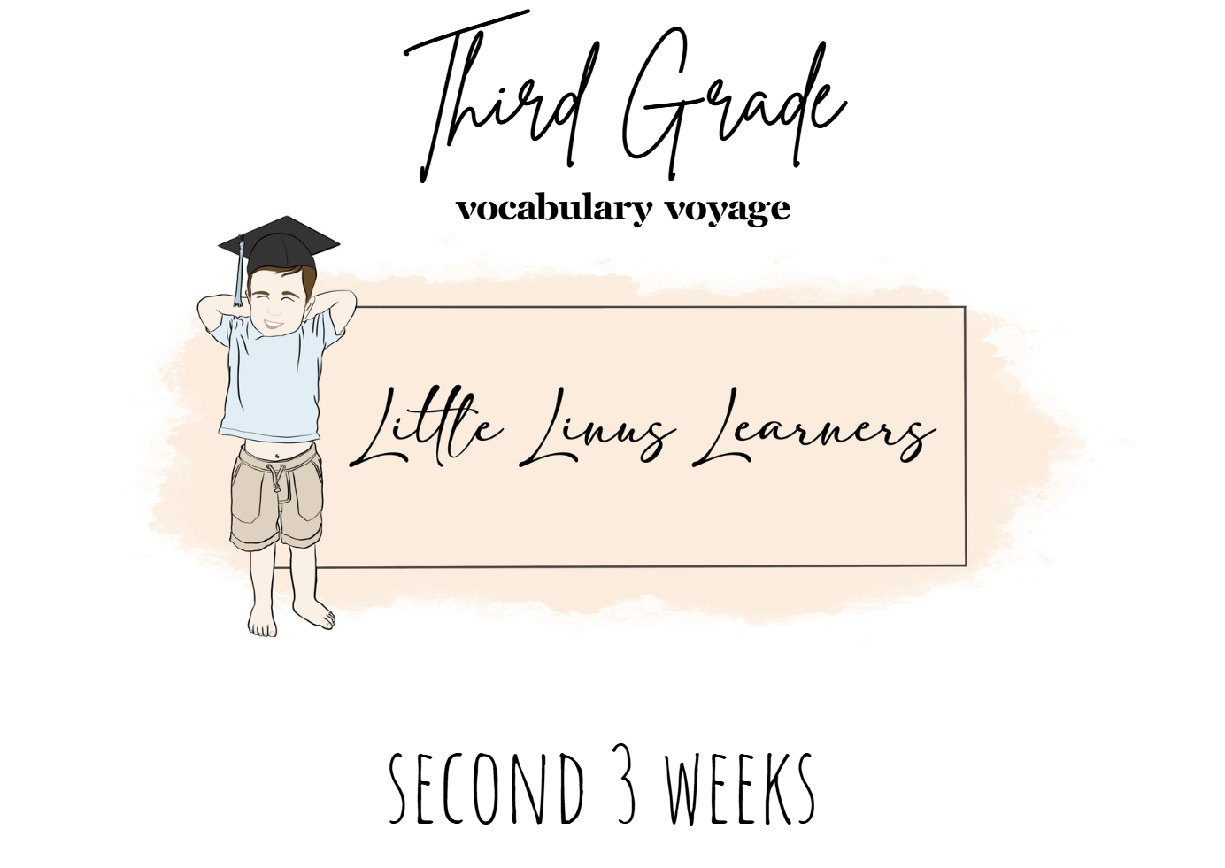 3rd Grade Vocabulary Voyage (Second 3 Weeks)