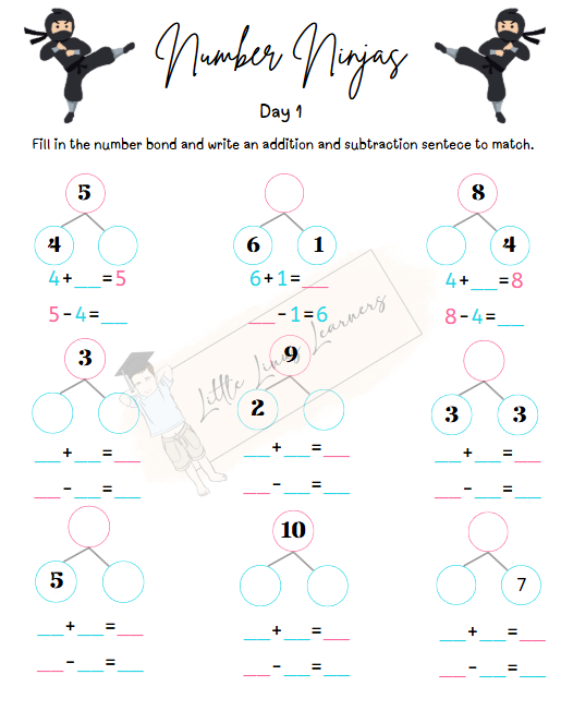Thumbnail: 2nd Grade Number Ninjas (2nd 3 weeks)