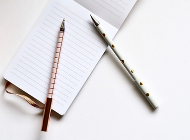 A notebook which can be used interview