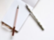 Two Pens on Notebook
