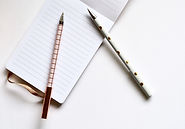 Two Pens on Notebook