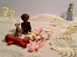 Mummy w. babies