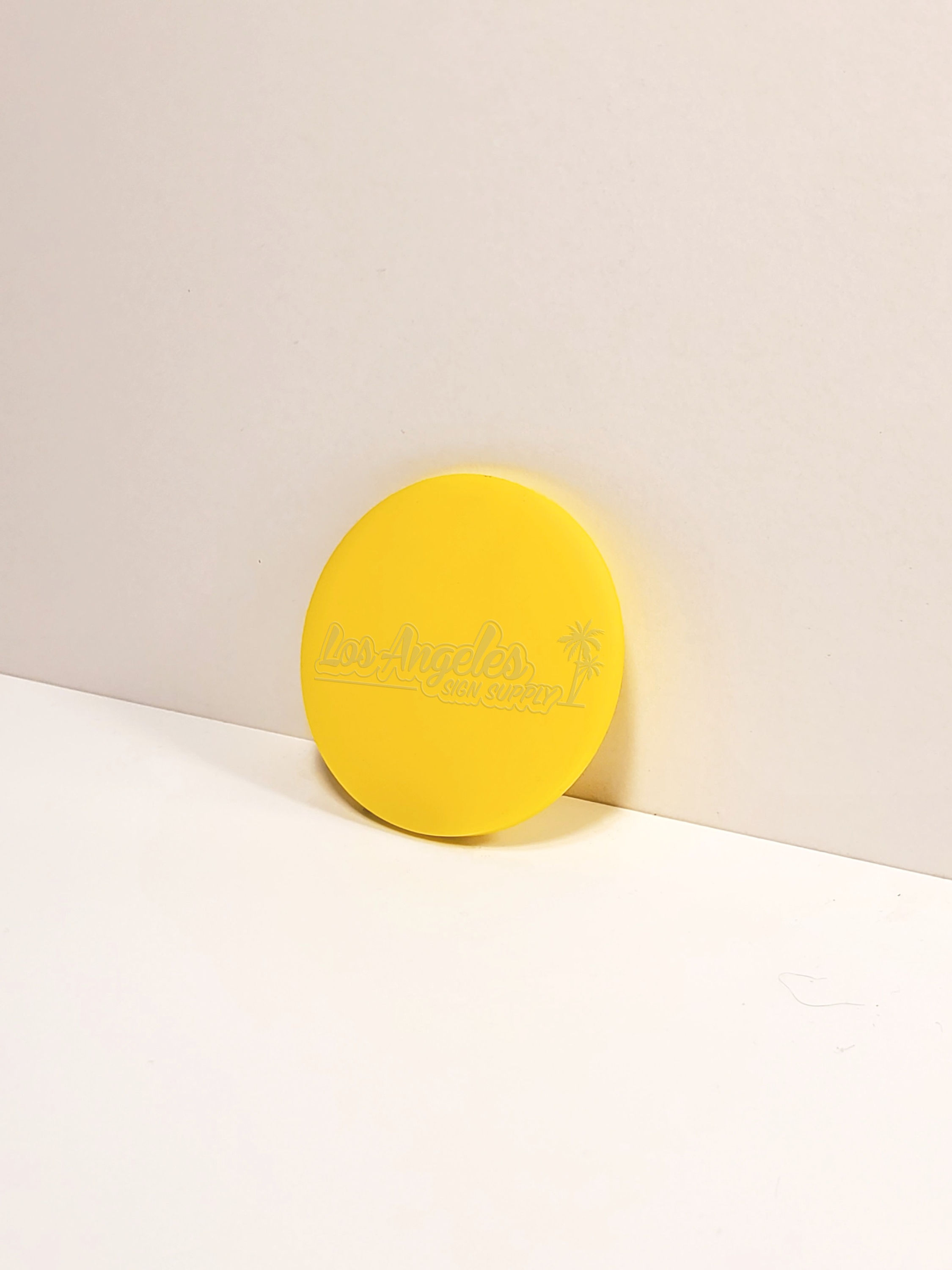 #2037 Yellow Acrylic