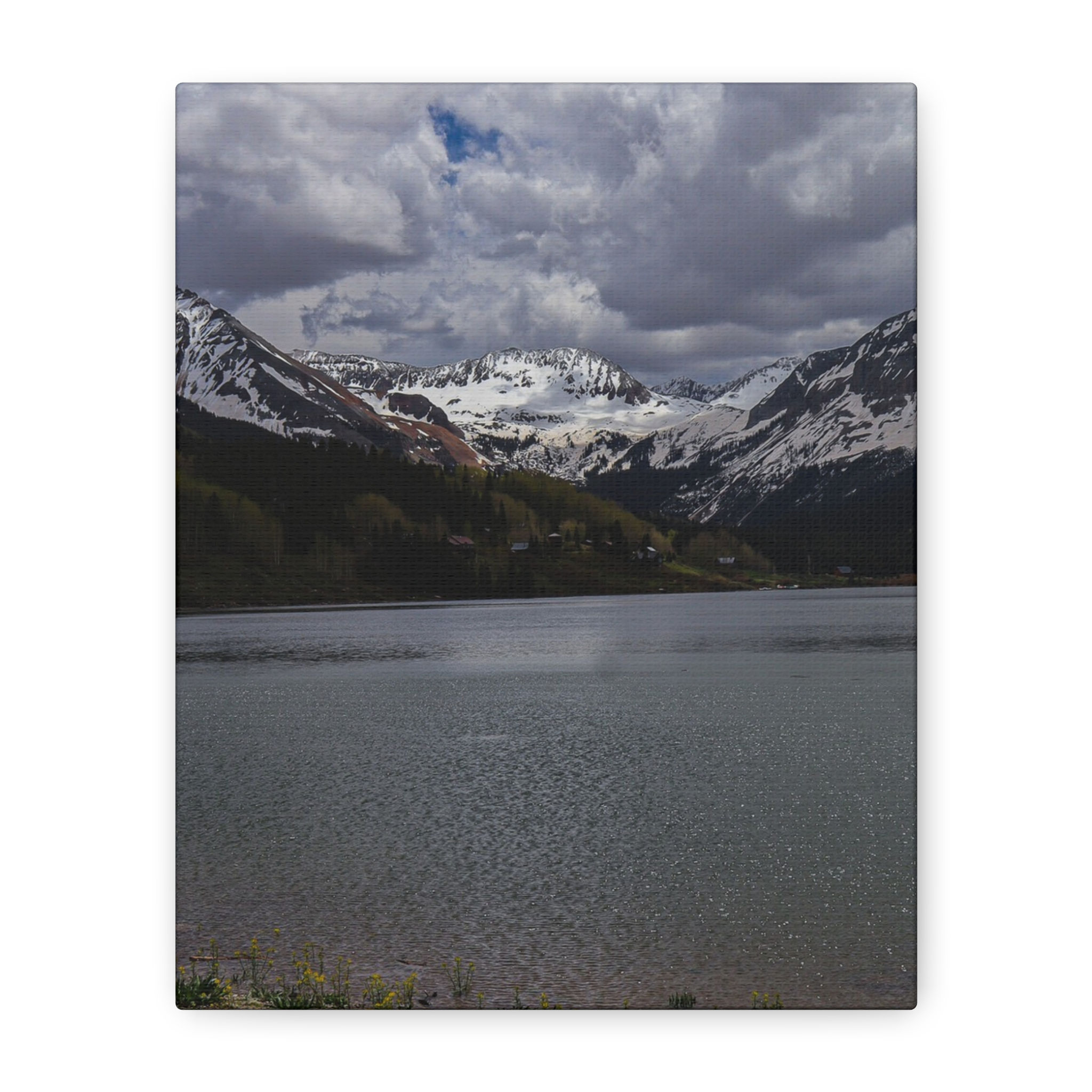 Trout Lake Canvas Print – San Miguel Mountains Colorado