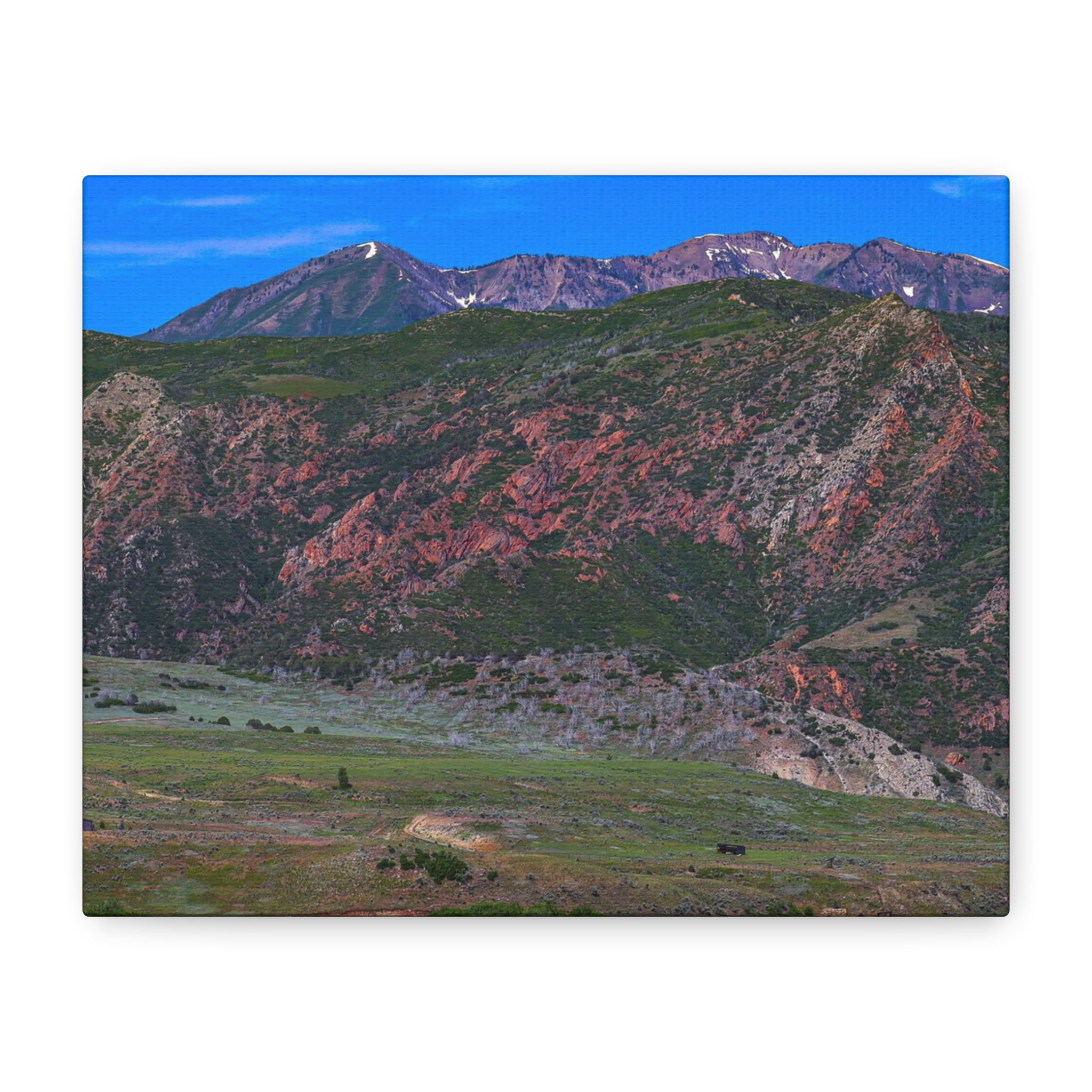 Thistle Utah – Vibrant Red and Green Mountains