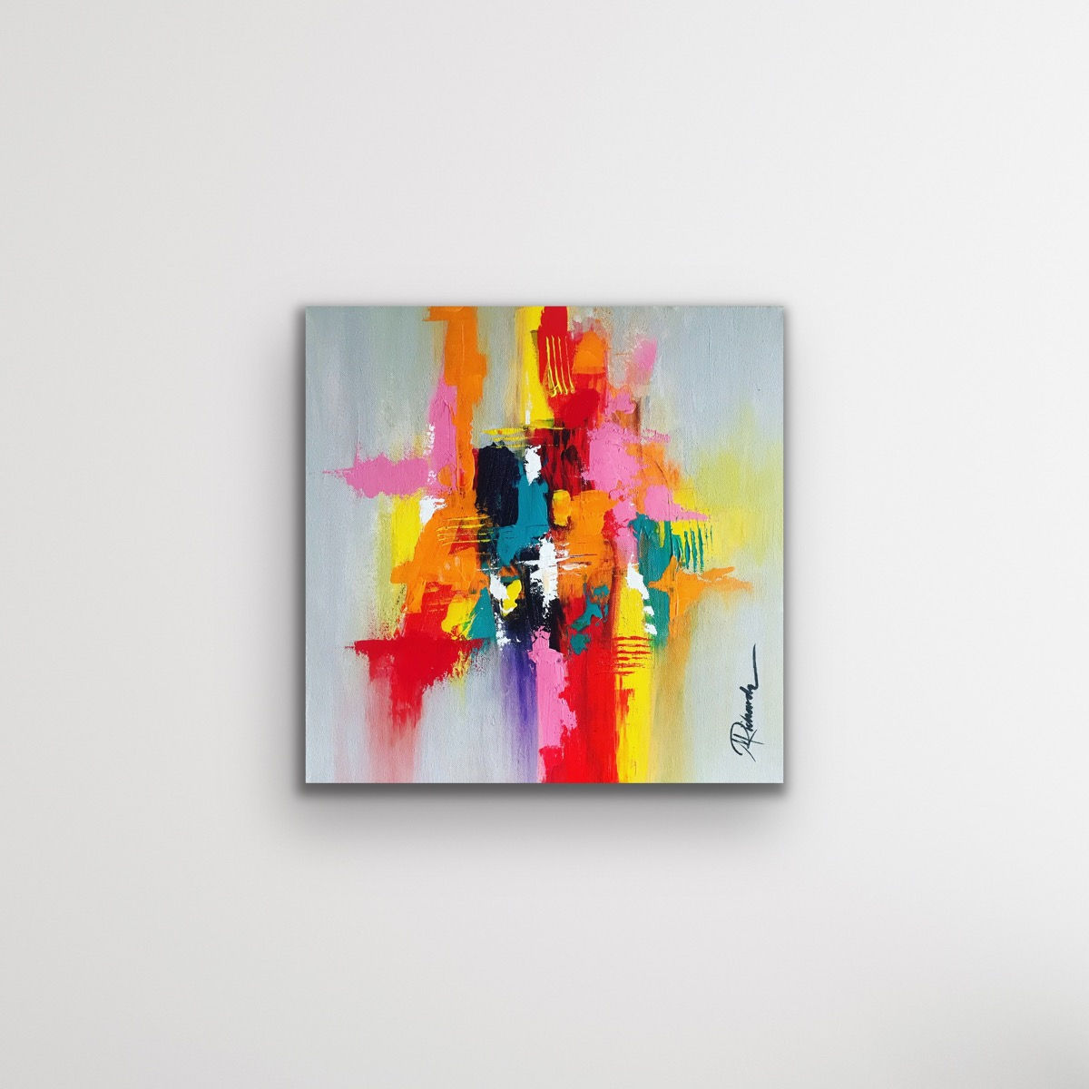 HAPPY      |      16x16"