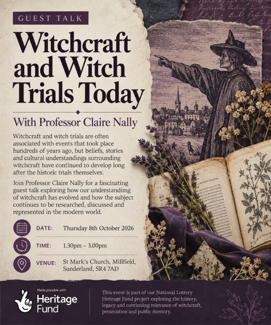 Guest Talk: Professor Claire Nally - Witchcraft and Witch Trials Today