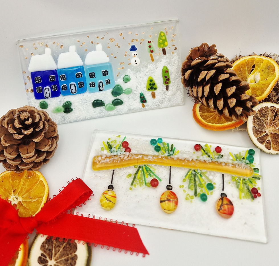Fused Glass Christmas Scene 15/11/25 10am-12:30pm