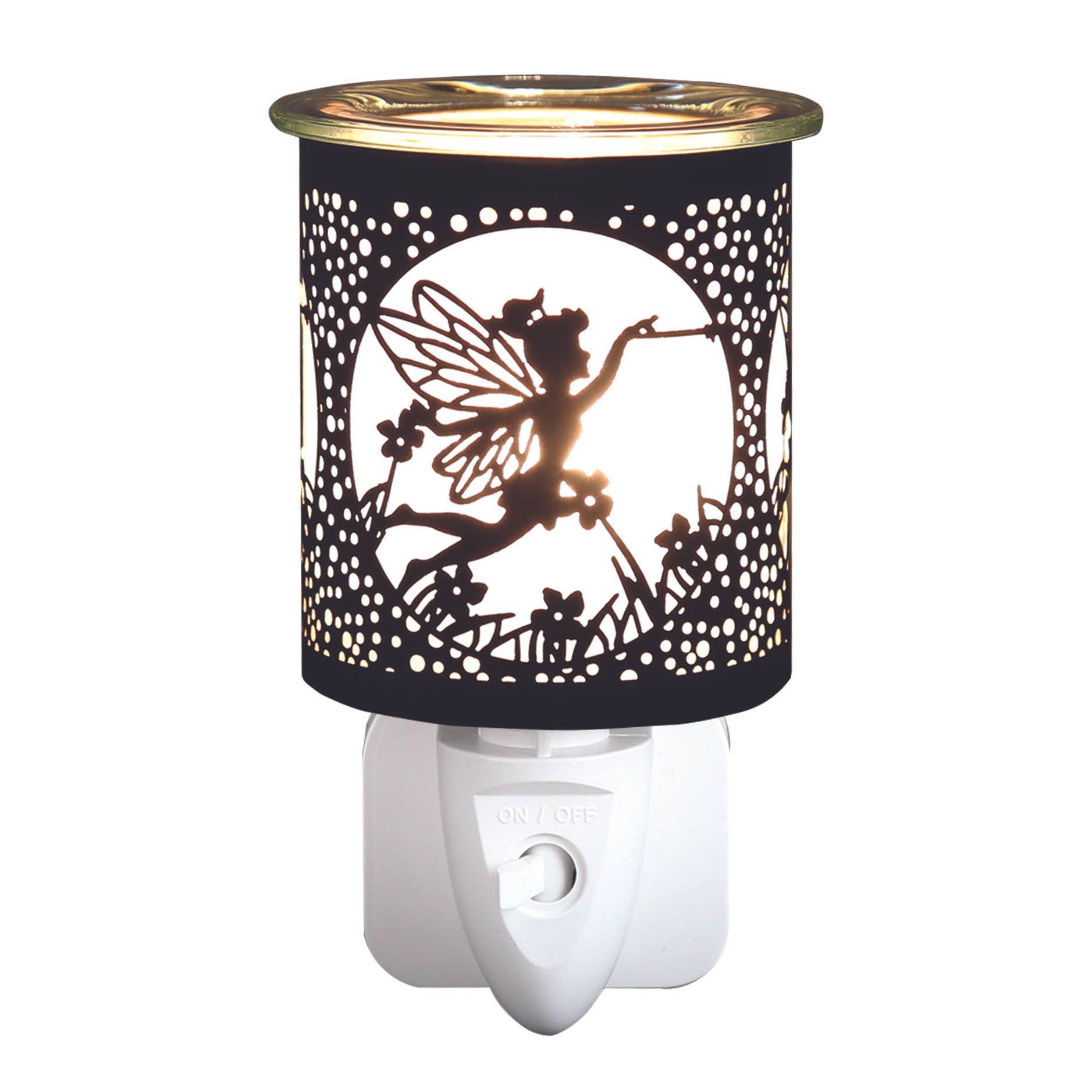 Silhouette Fairy Plug in Burner - Black