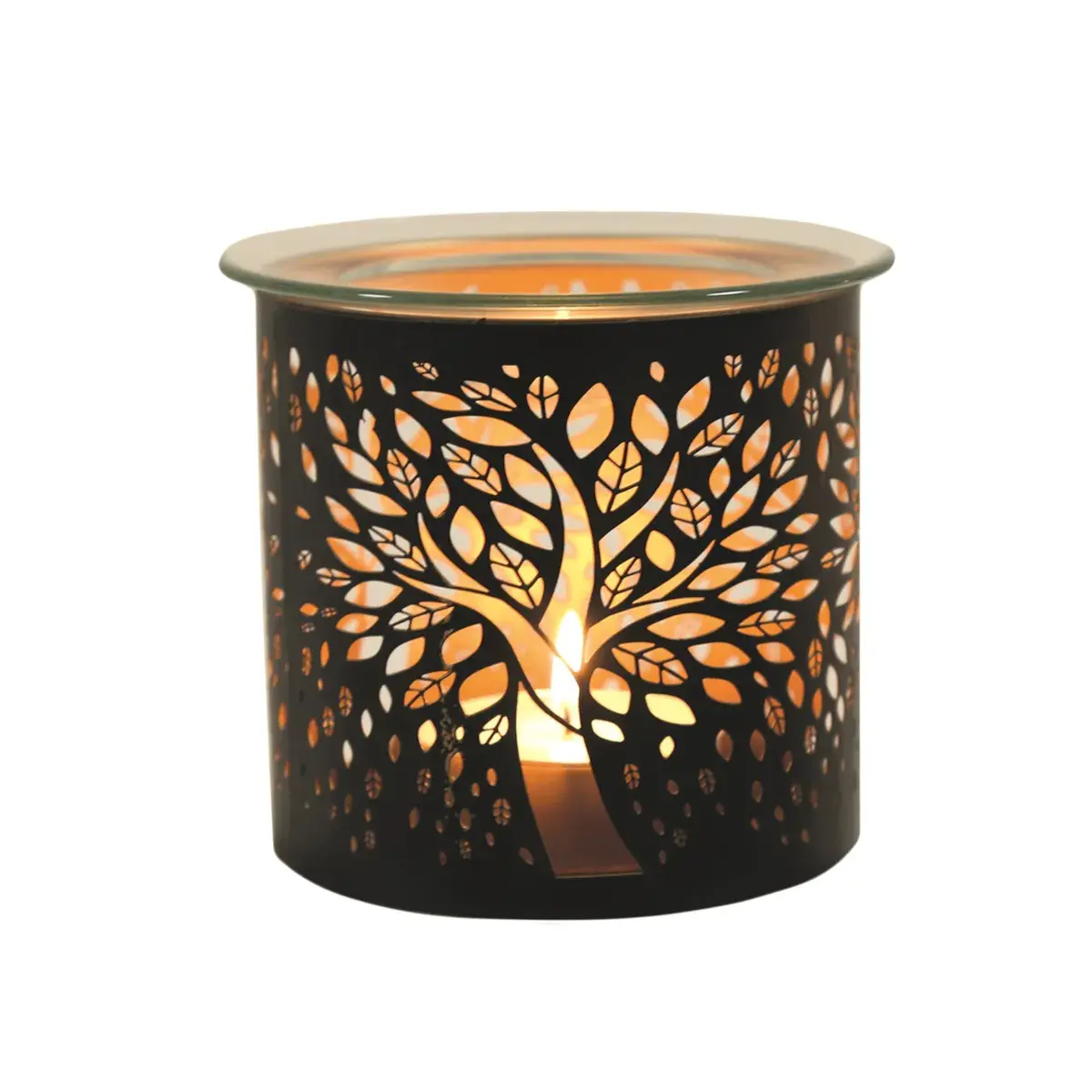 Tree of Life Silhouette Melter - Black