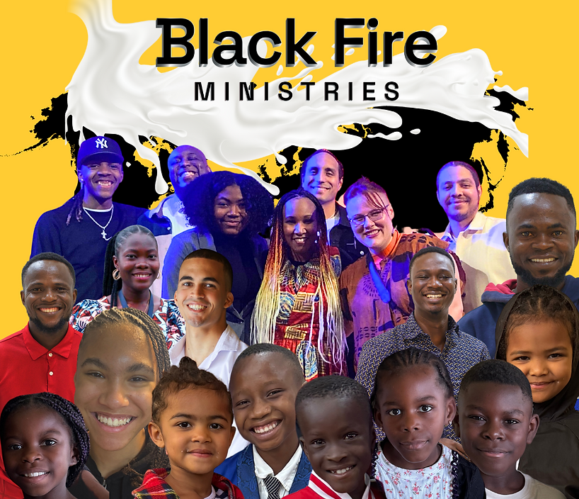 Picture of current Black Fire Ministries Catalysts and the next generation