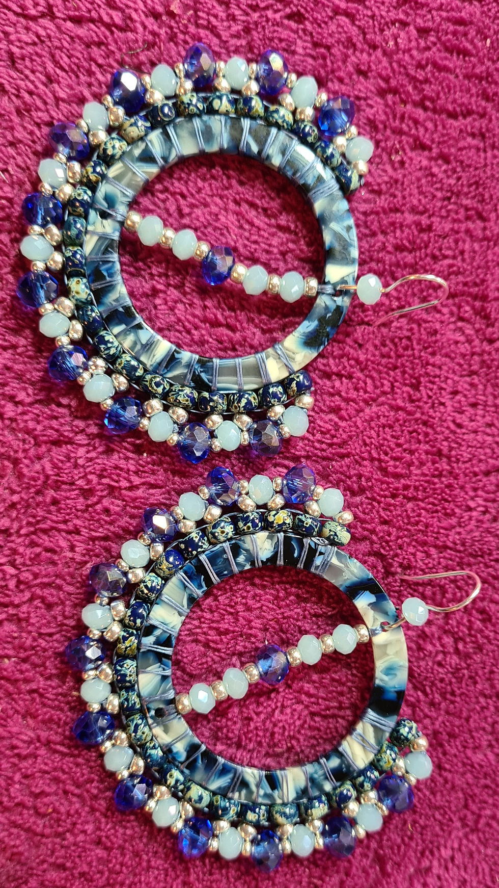 Miniature : Créoles bleues 