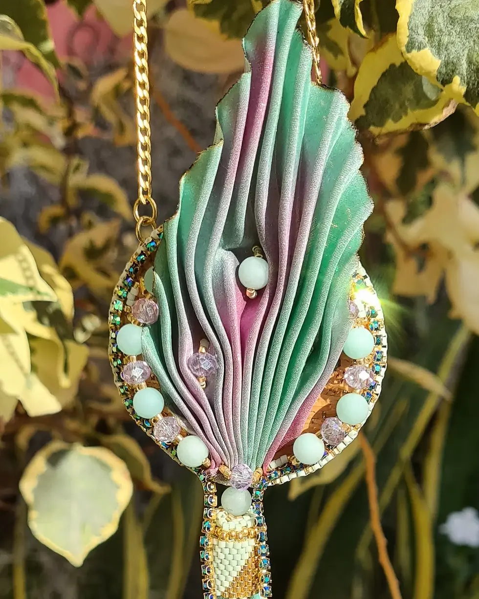 Miniature : Pendentif Monstera