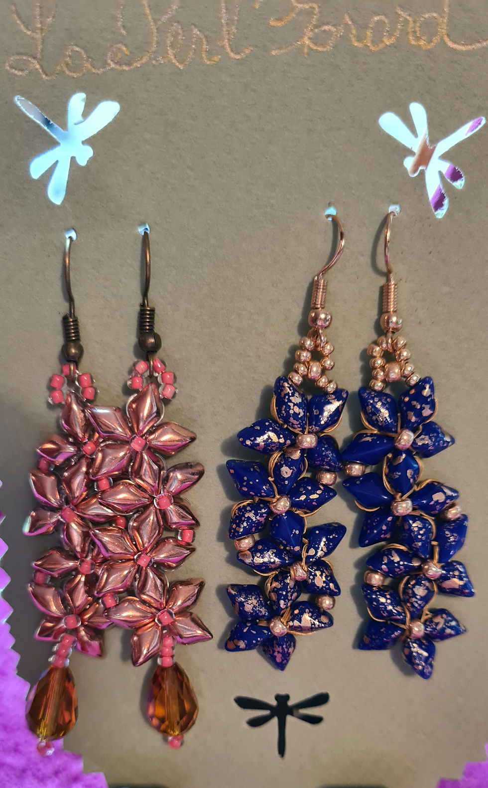 Miniature : Bo grappe fleurs or
