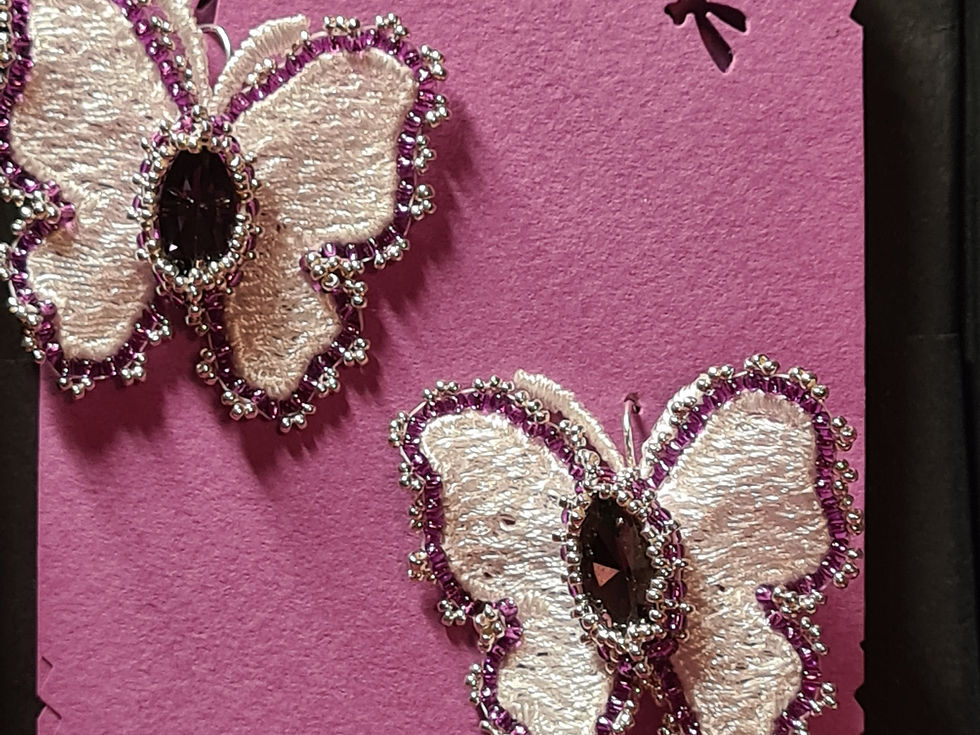 Miniature : Parure pendentif et boucles d'oreilles 