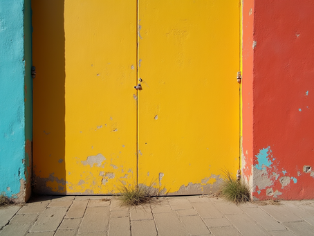 A confident tradesperson stands outside a home holding a clipboard and smiling, with text overlay showing “Fully Booked This Month.” In the background, a van with tools and branding is visible, representing success through Facebook ad campaigns.