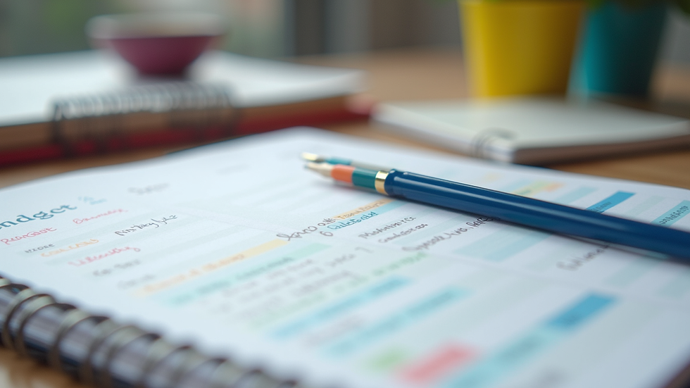 Top Financial Tips for Budgeting Success