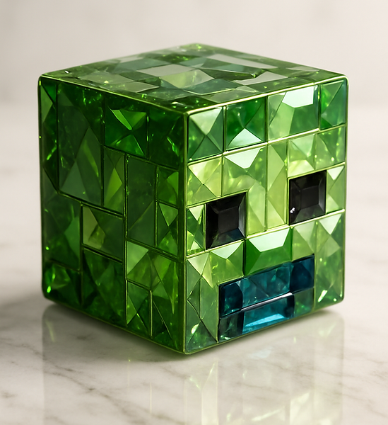 Minecraft jewels cube private client gift corporate