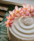 hawaii wedding cake