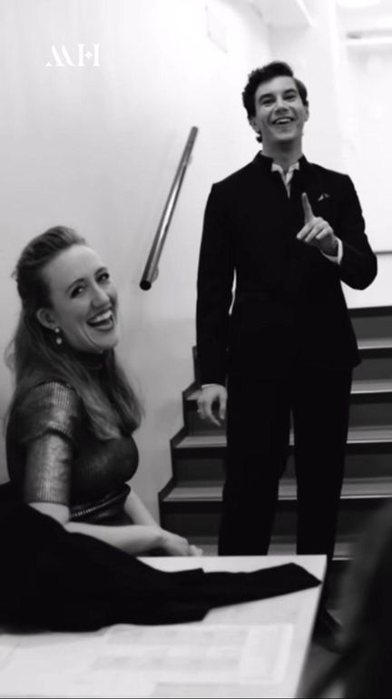 backstage at Mirjam Helin Competition 2024