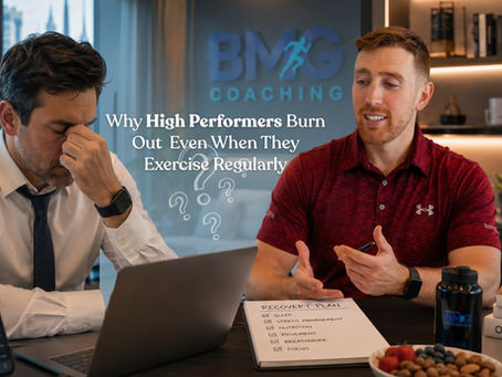 Why High Performers Burn Out Even When They Exercise Regularly - Barry McGinley MSc