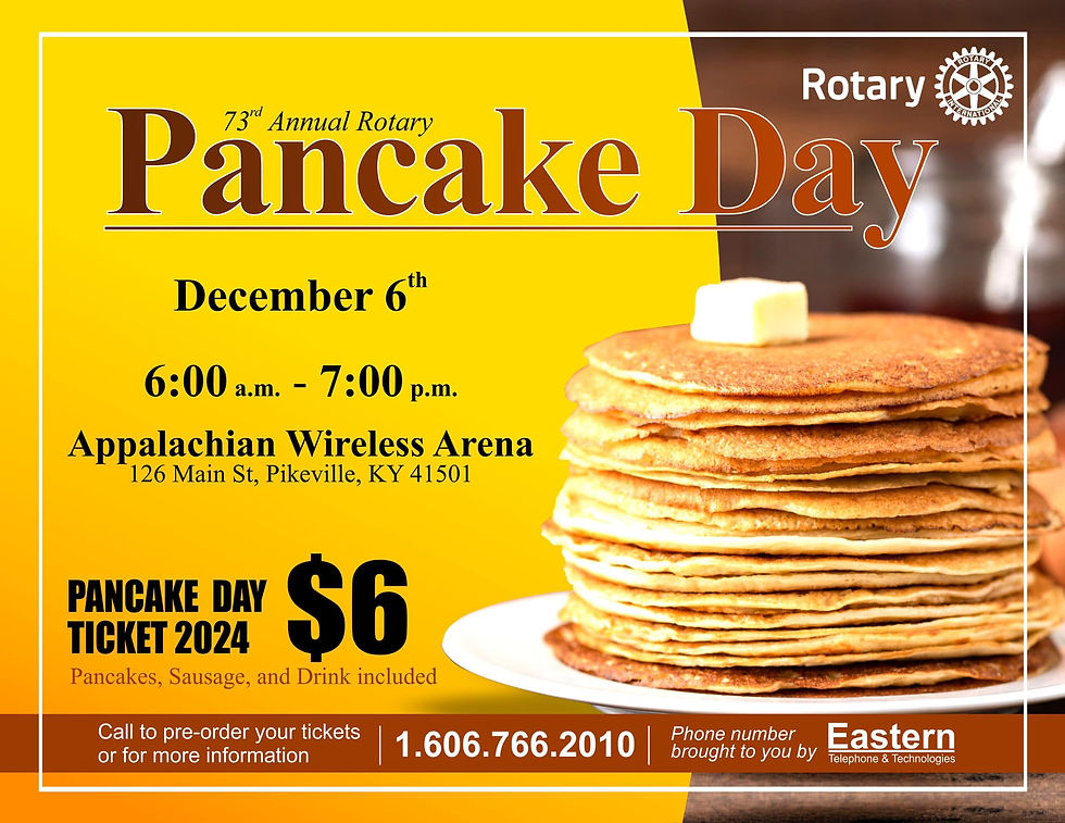73rd Annual Rotary Pancake Day