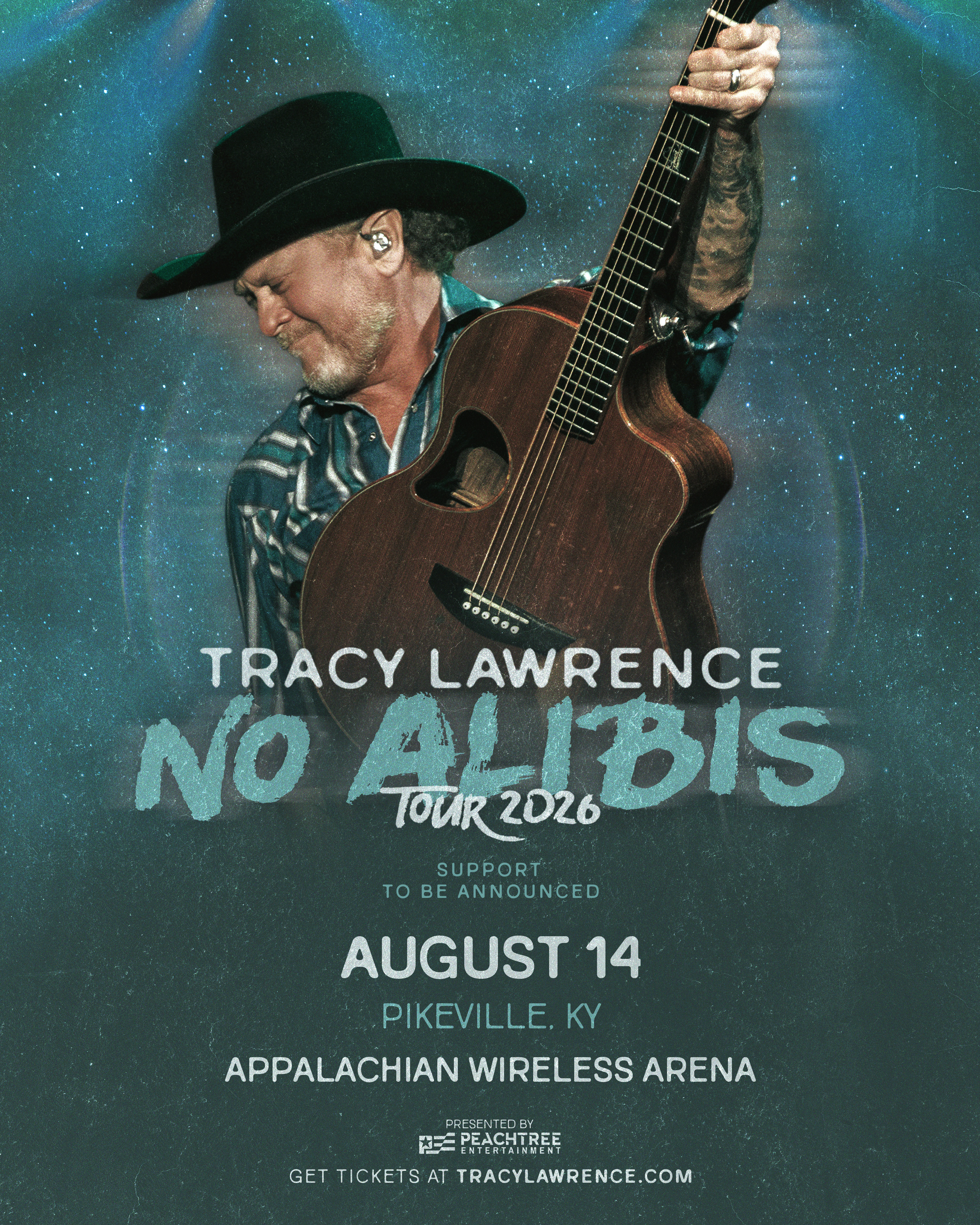 Tracy Lawrence - No Alibis Tour 2026 | Appalachian Wireless