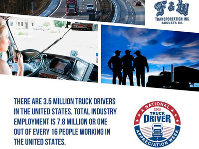 National Truck Driver Appreciation Week