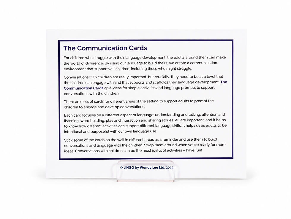 Thumbnail: Communication Cards