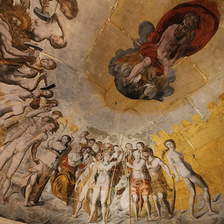 Fresque de la tour de la ligue protestante au château de Tanlay