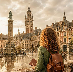 Jeune femme à Lille
