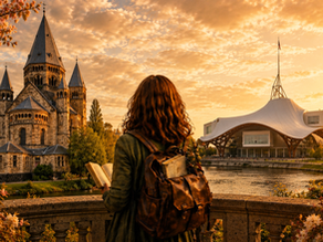 Jeune femme à Metz