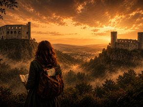 Randonnée autour des châteaux d'Andlau