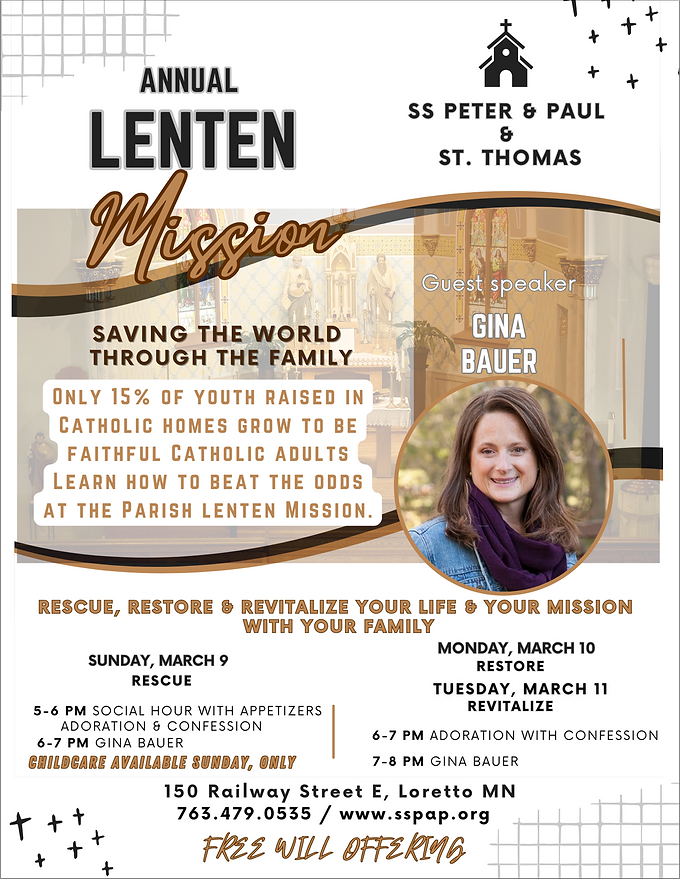 Lenten Mission