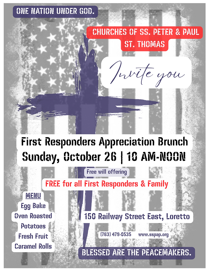 First Responders Mass & Brunch