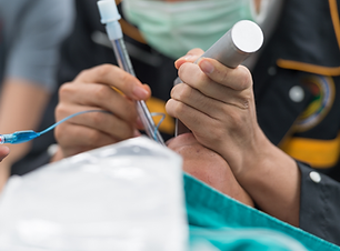 Genel anestezi için solunum tüpü yerleştirilmesi