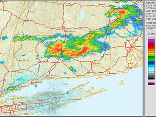 Severe Weather Reports in New England & NY State Sunday, July 20, 2025