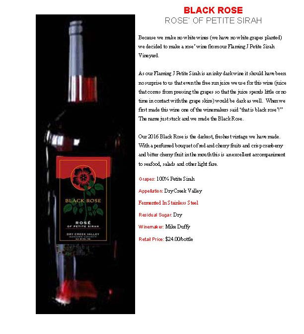 Bottle Shot of Black Rose