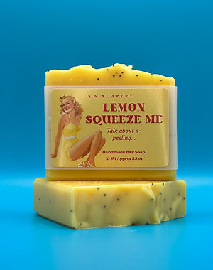 Lemon Squeeze Me Handmade Soap
