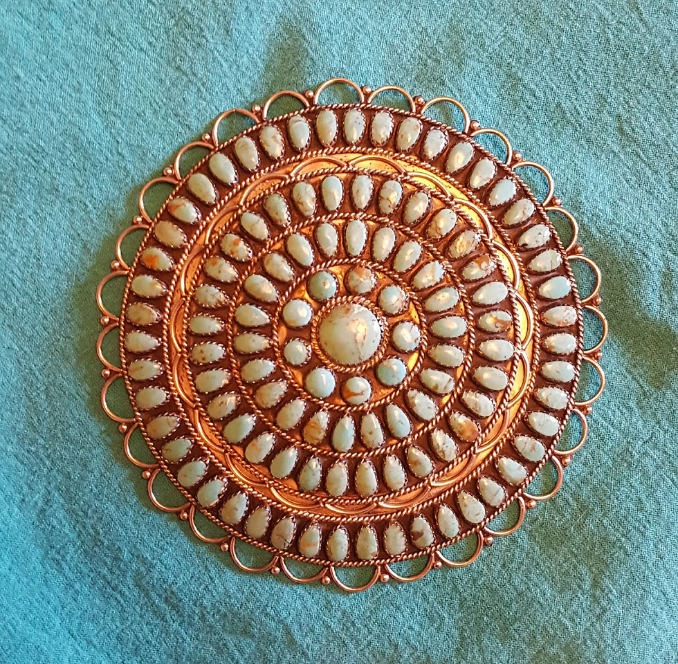 Navajo Petit Point Brooch/Pendant