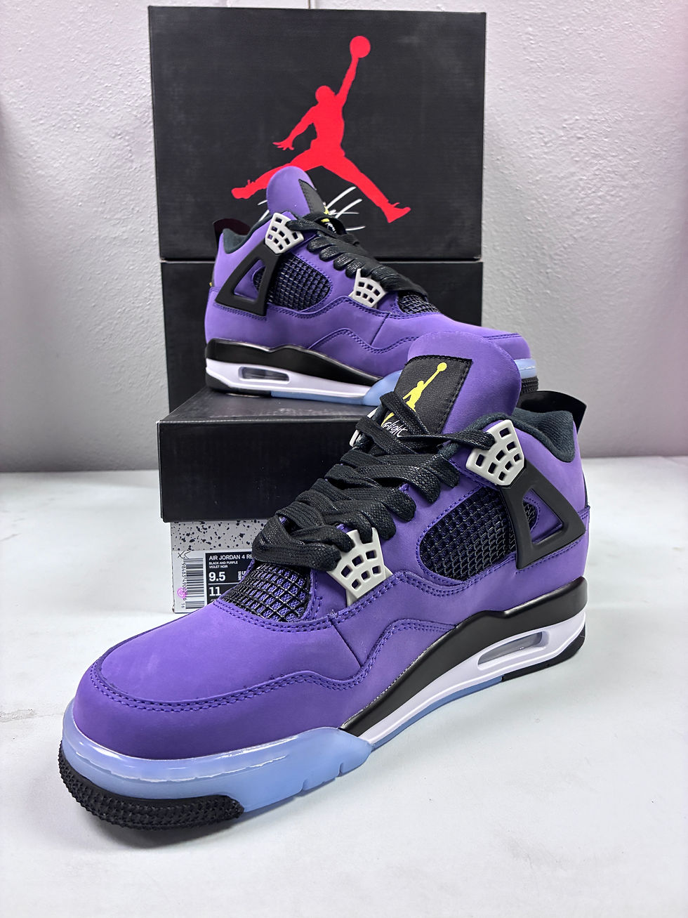 Jordan 4 Lakers