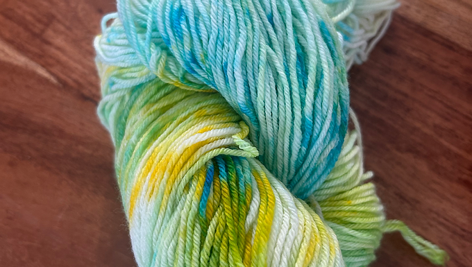 Sockenwolle Hightwist handgefärbt