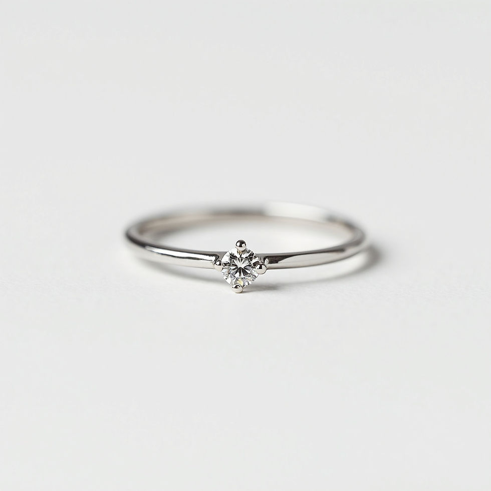 Subtle Diamond Ring